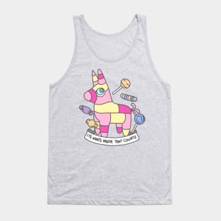 Pinata typography mexican fiesta quote inspiration tumblr art Tank Top